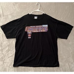 Phoenix Suns 2005 Black Mens 2XLPacific Division Champions 100% Cotton T-shirt